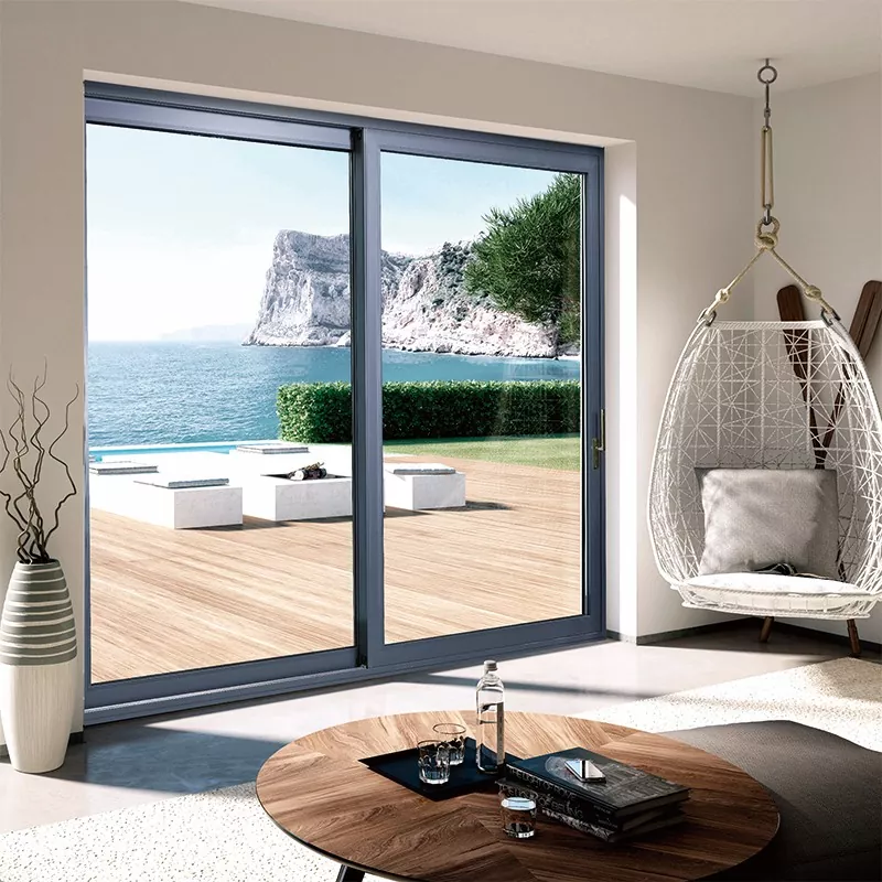 Pintu Sliding Aluminium Alloy Kanthi Insulasi Termal