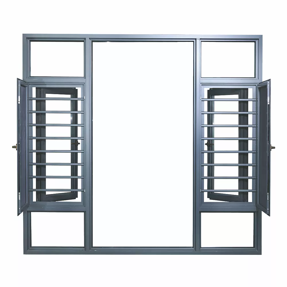 Layar Jendela Aluminium Kanthi Insulasi Panas