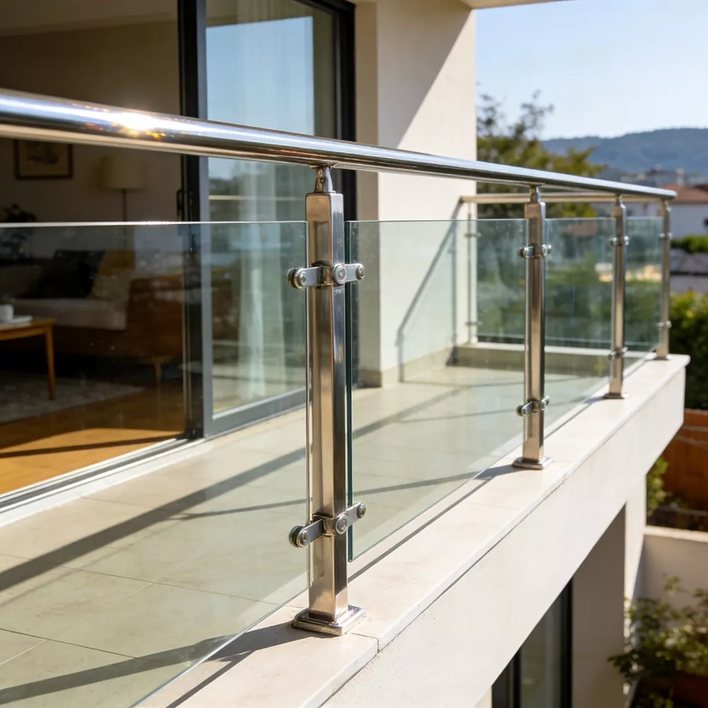 Railing Kaca Stainless Steel Railing Kaca Stainless Steel